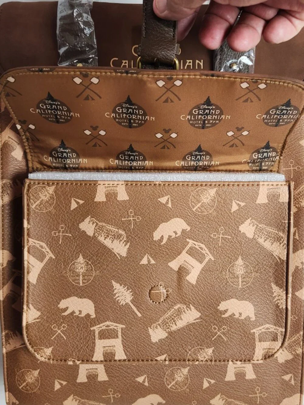 Disneyland DLR Disney’s Grand Californian Hotel Resort & Spa Loungefly Backpack